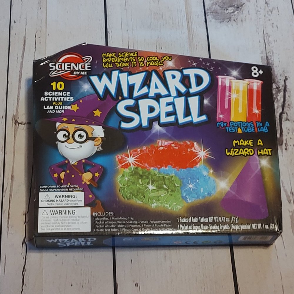 Science By Me Wizard Spell Make Science Cool Create Beautiful Crystals Its Magic